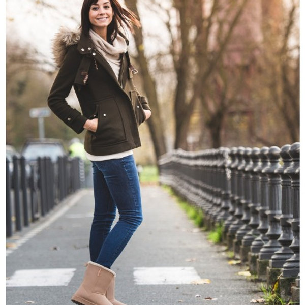 Be Only Cosy - Bottes Fourrées Imperméables Beige