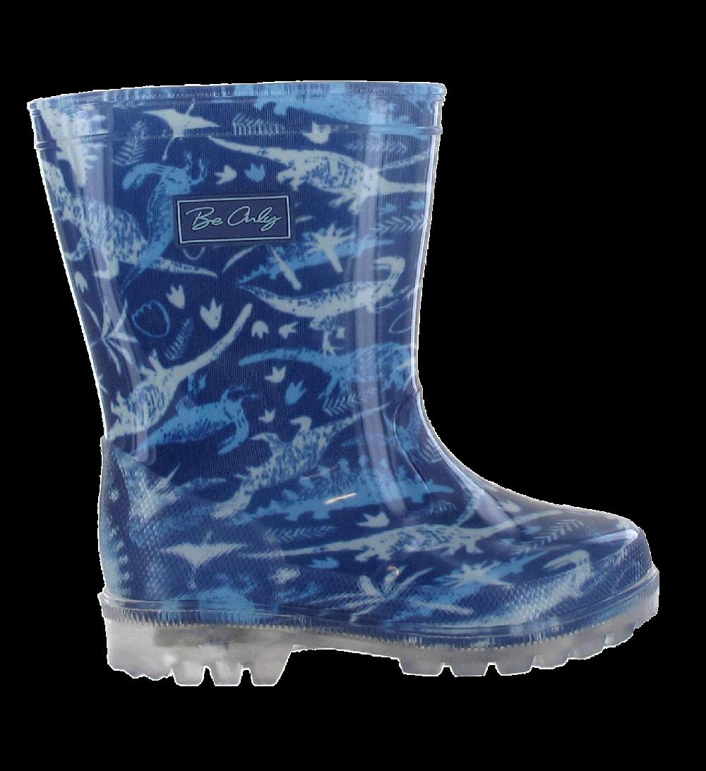 Be Only Jurassik - Botte Lumineuse Bleu Marine