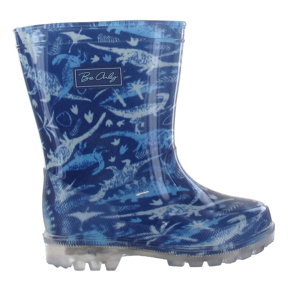 Be Only Jurassik - Botte Lumineuse Bleu Marine
