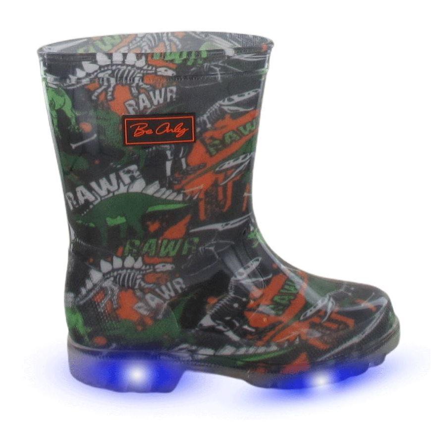 Be Only Stégosaure - botte lumineuse Noir