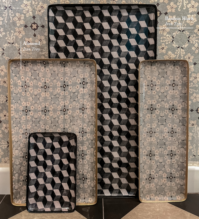 Beija Bauhaus Black Iron Tray – Beija Flor World