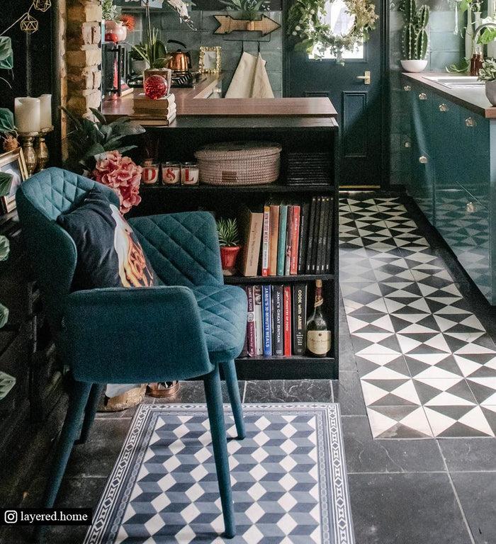 beija Bauhaus Vinyl Rug