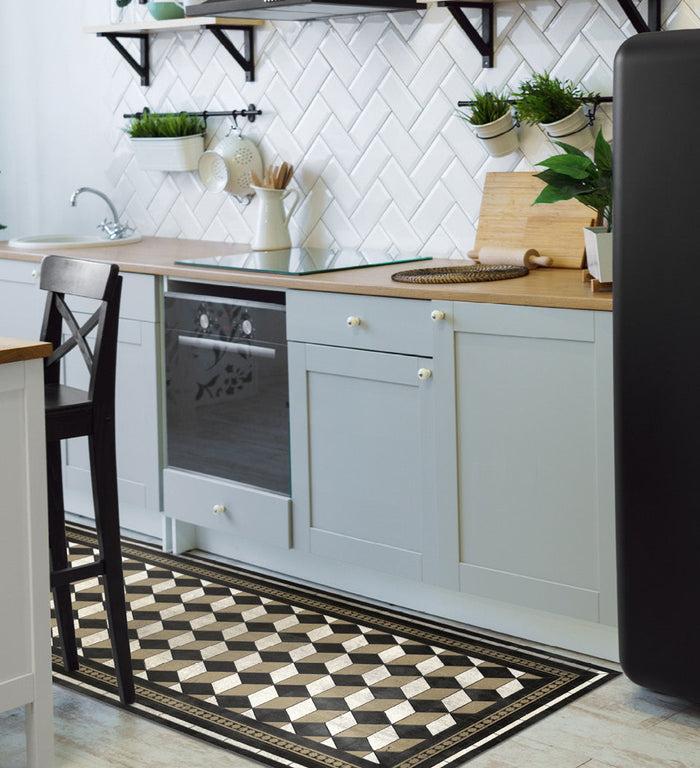 Beija Bauhaus Vinyl Rug