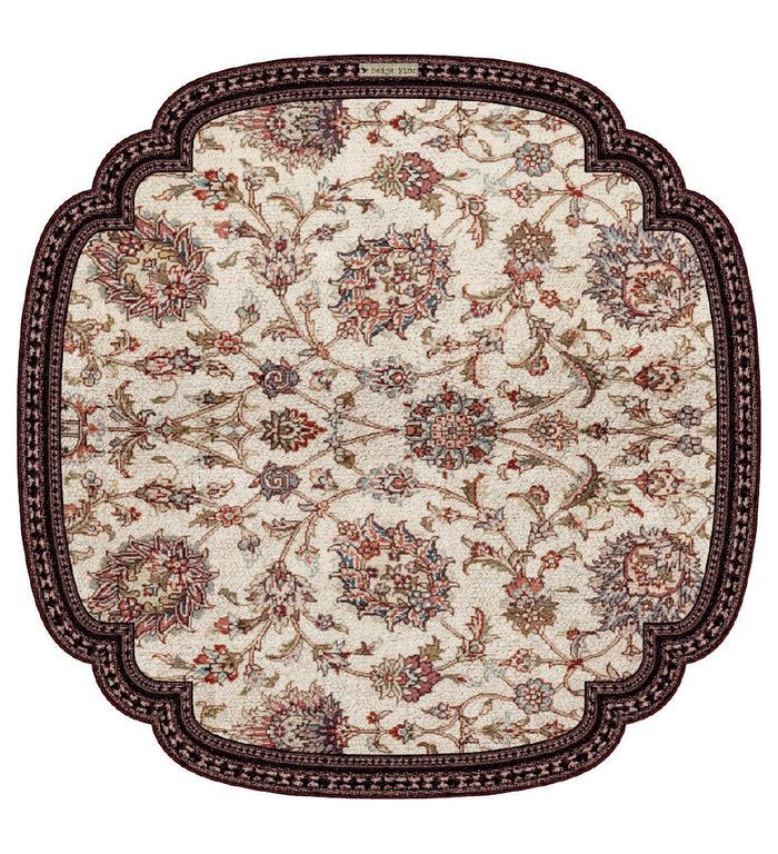 Beija Bohemian Garden Vinyl Round Placemat