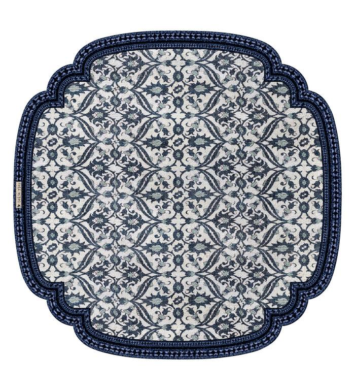 Beija Bohemian Garden Vinyl Round Placemat