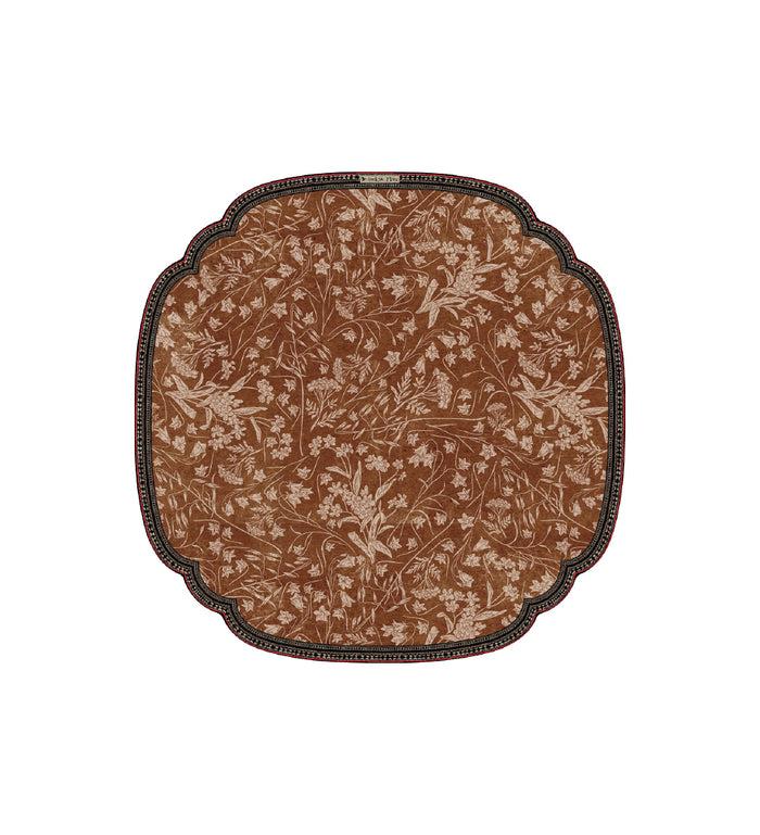 Beija Bohemian Garden Vinyl Round Placemat