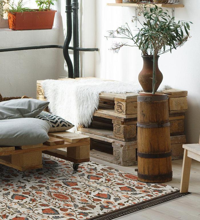 Beija Bohemian Garden Vinyl Rug