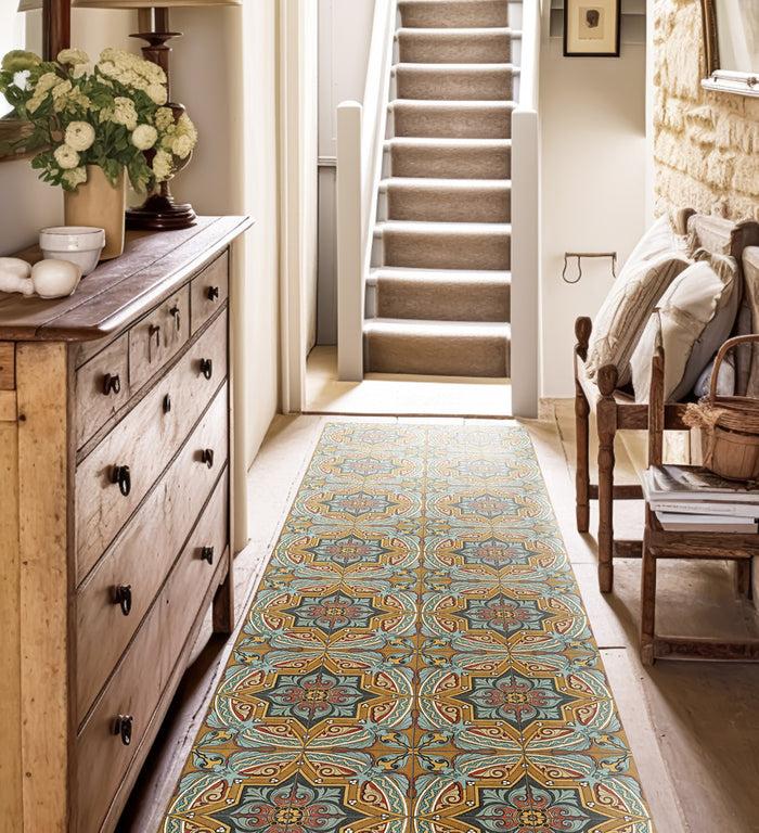 Beija Chess Vinyl Rug