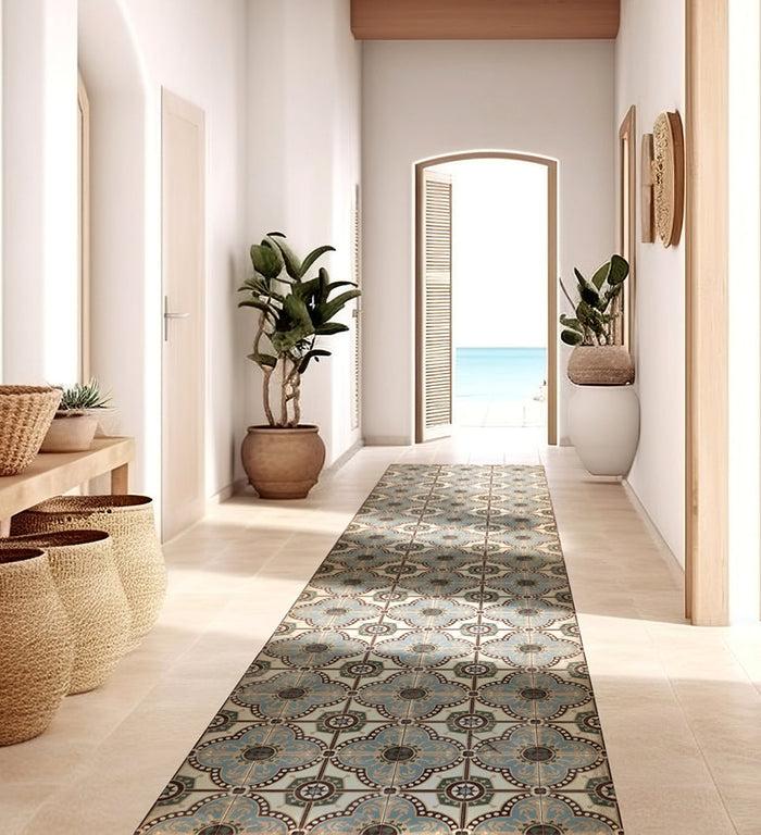 Beija Chess Vinyl Rug