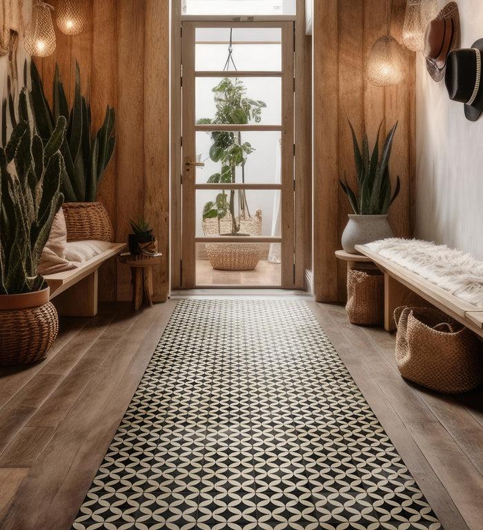 beija Chess Vinyl Rug