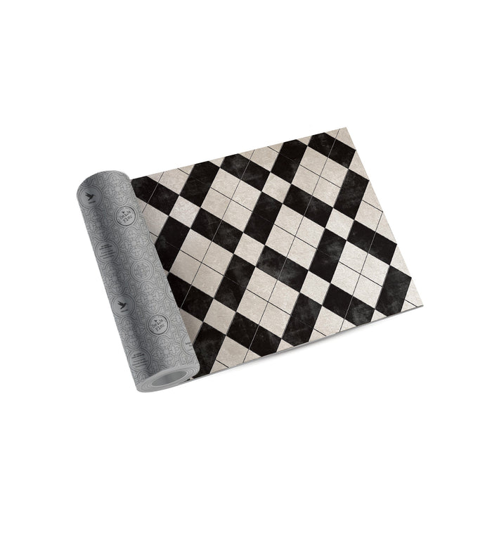 Beija Chess Vinyl Rug