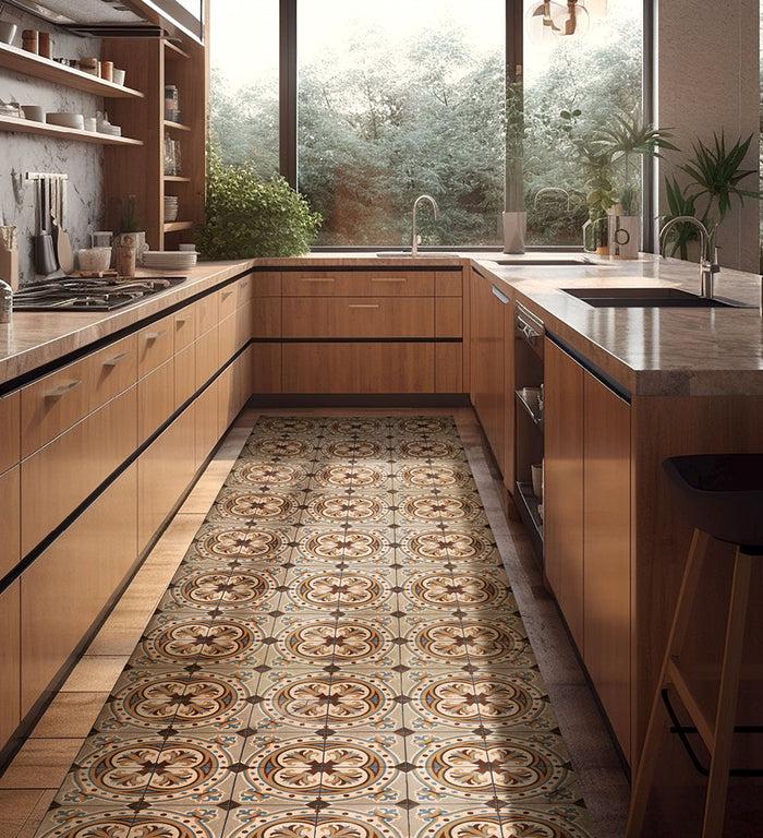 Beija Chess Vinyl Rug