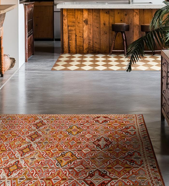 beija Chief Vinyl Rug beija Chief Vinyl Rug