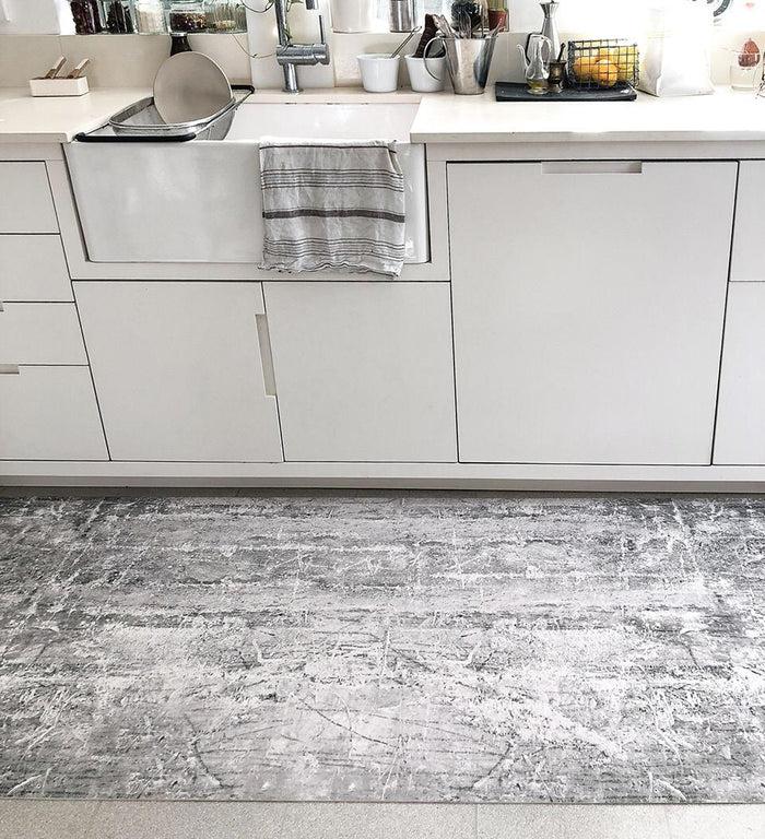 Beija Concrete Vinyl Rug
