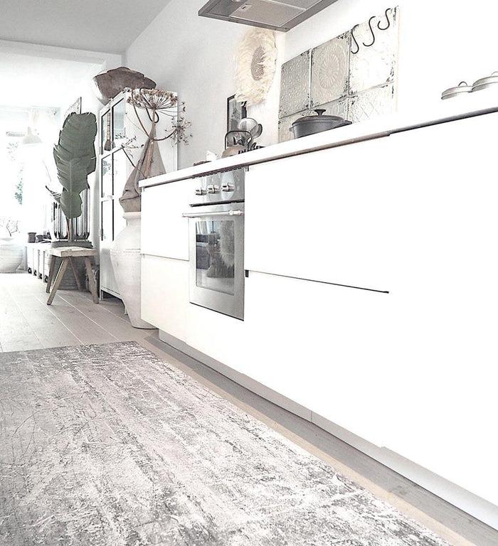 beija Concrete Vinyl Rug