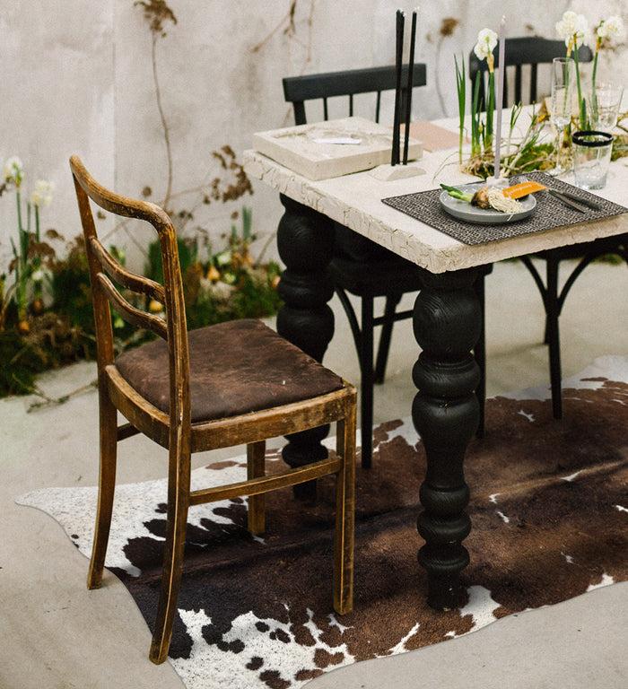 Beija Cow Hide Vinyl Rug