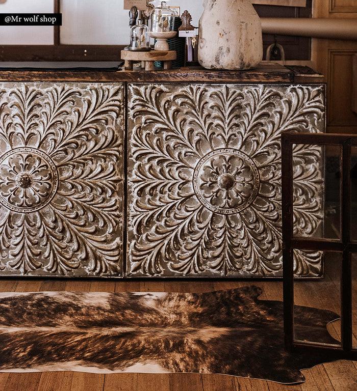 Beija Cowhide Vinyl Rugs