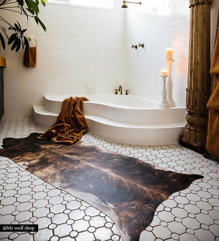 beija Cowhide Vinyl Rugs