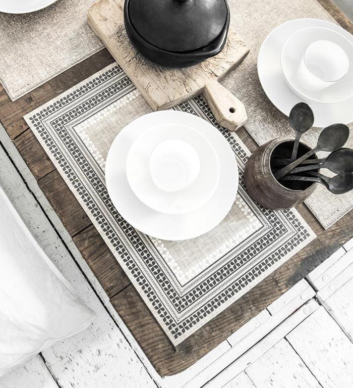 Beija Cross Stitch Vinyl Table Placemat