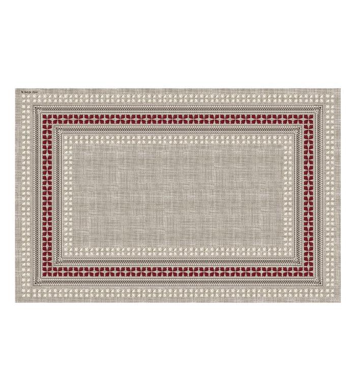 Beija Cross Stitch Vinyl Table Placemat