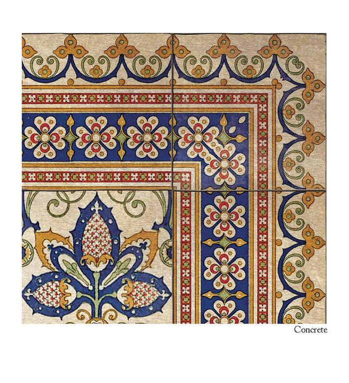 Beija Crown Vinyl Rug