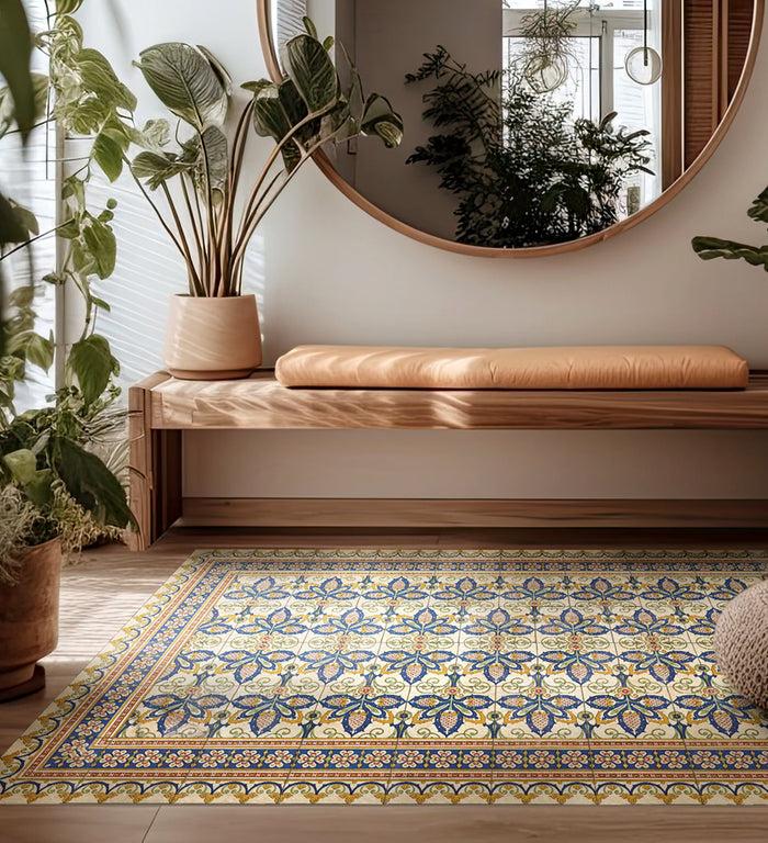 beija Crown Vinyl Rug