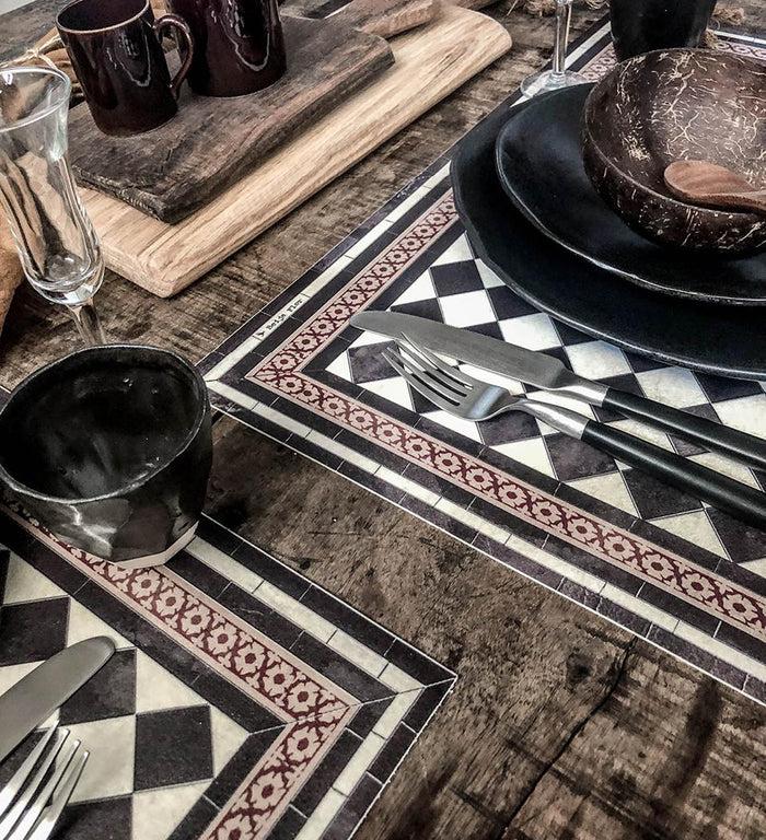 Beija Damka Vinyl Table Placemat