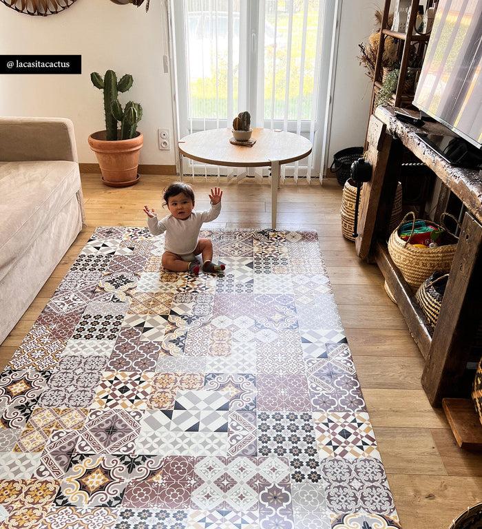 Beija Eclectic Spring Vinyl Rug