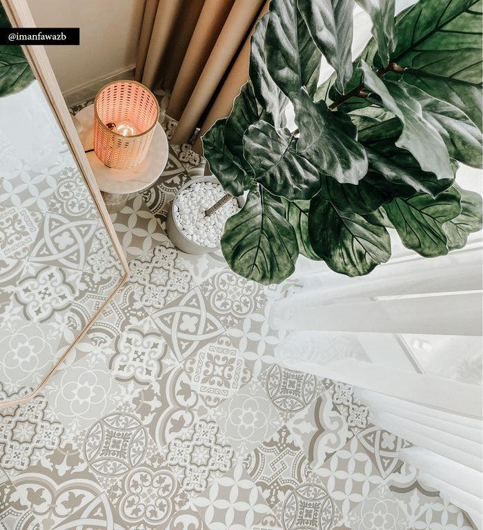 beija Eclectic Vinyl Rug