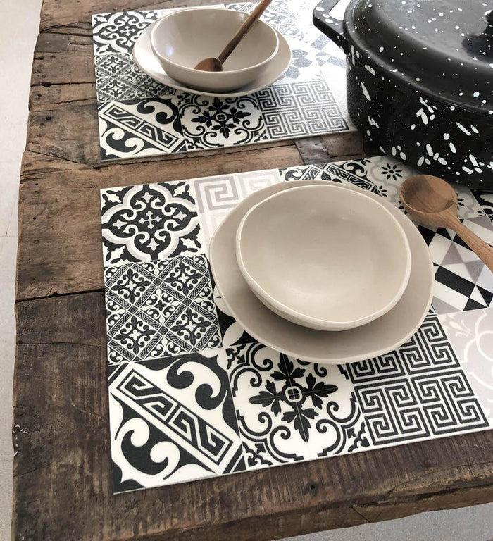 beija Eclectic Vinyl Table Placemat