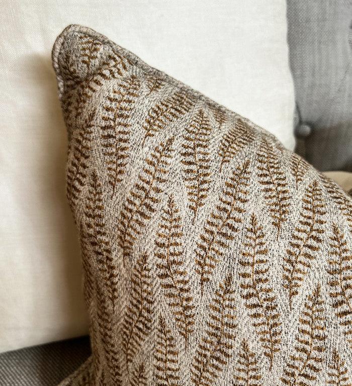 Beija Fern Turmeric Cushion – Beija Flor World