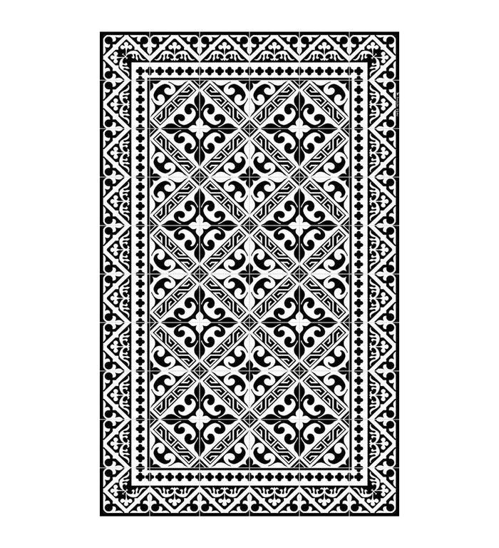 Beija Flor De Lis Vinyl Rug