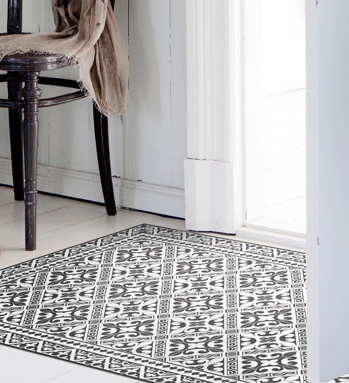 Beija Flor De Lis Vinyl Rug