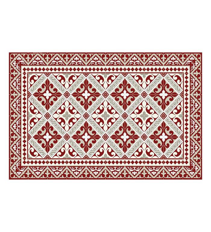 Beija Flor De Lis Vinyl Table Placemat