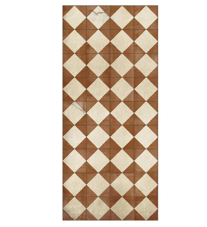 Beija Gambit Camel Vinyl Rug