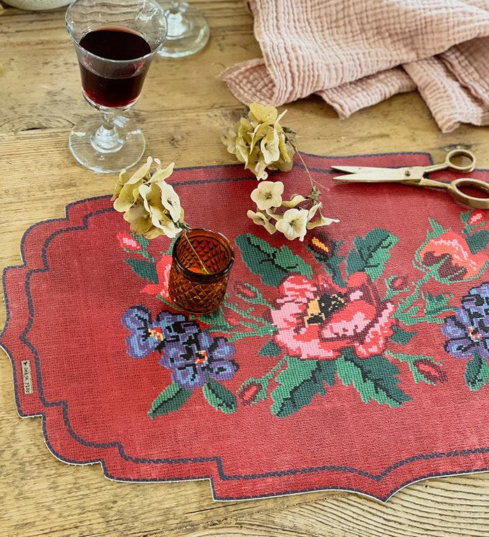 Beija Gobelin Vinyl Table Placemat