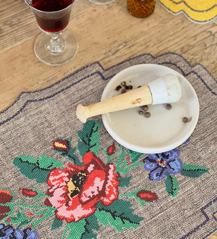 Beija Gobelin Vinyl Table Placemat