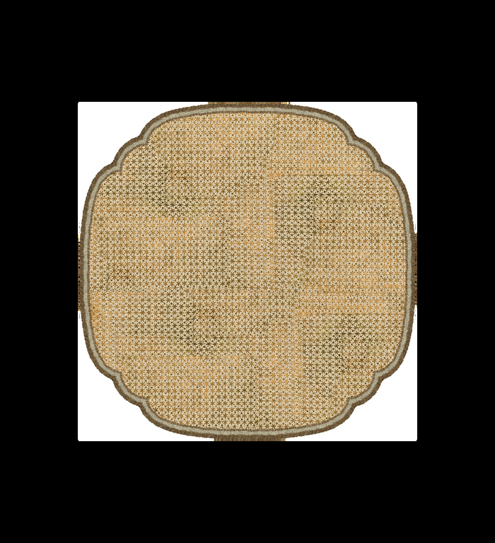 Beija Gold Star Cutout Vinyl Placemat