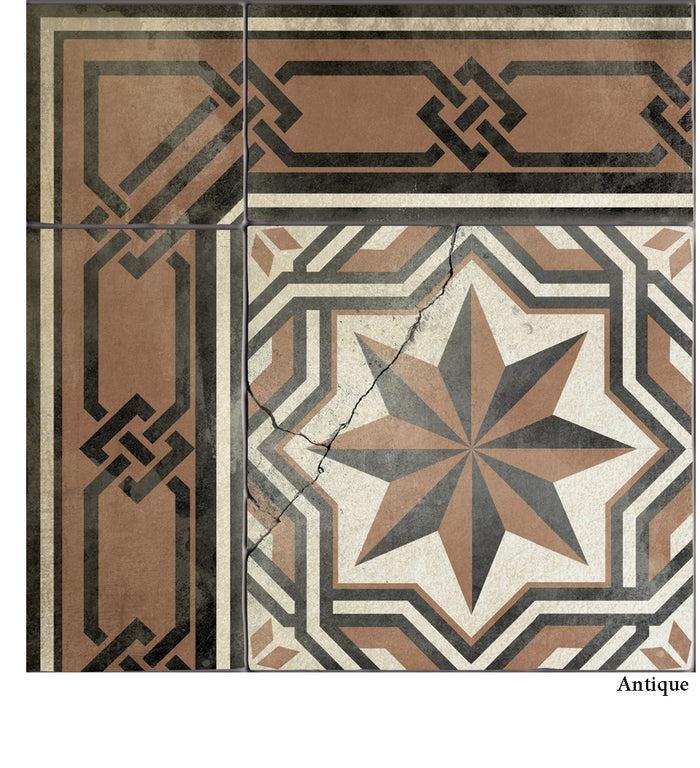 Beija Gothic Vinyl Rug