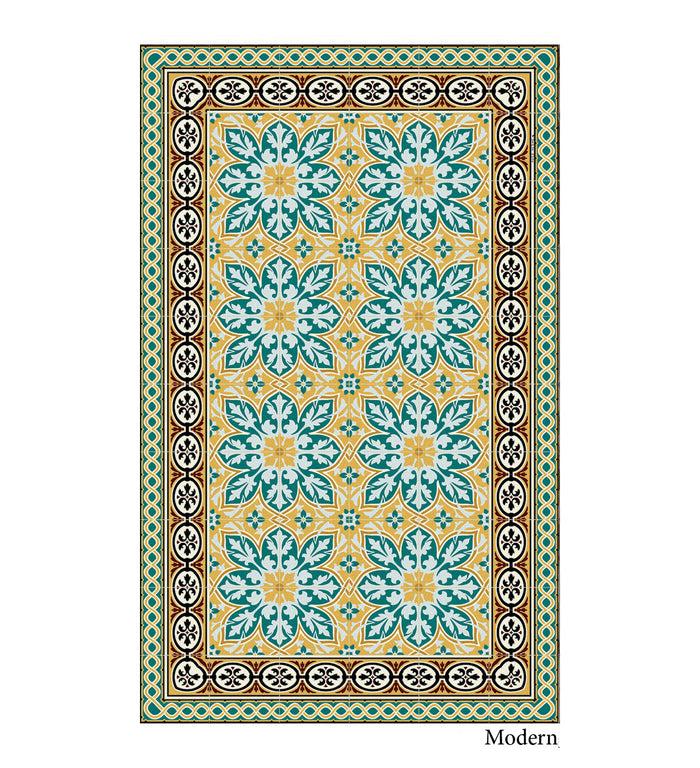 Beija India Vinyl Rug