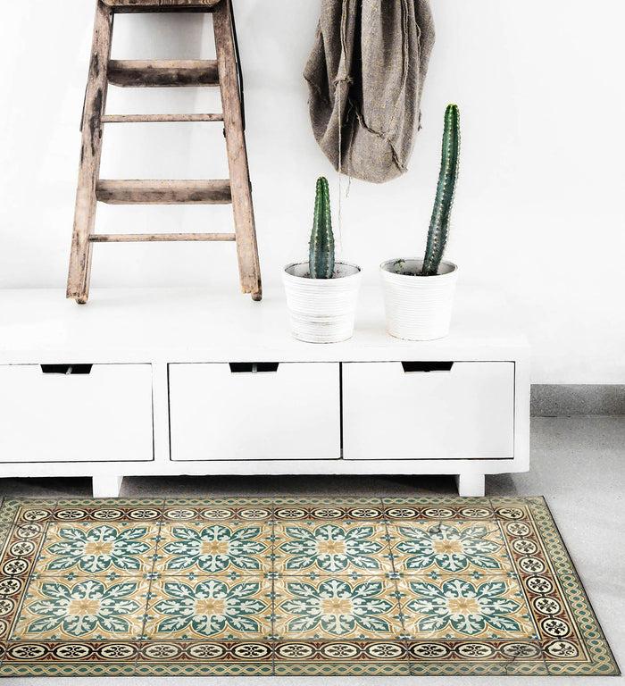 beija India Vinyl Rug