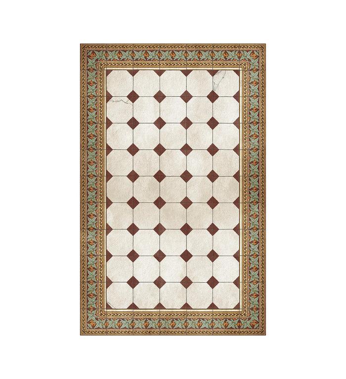 Beija Italiano Merlot Vinyl Rug
