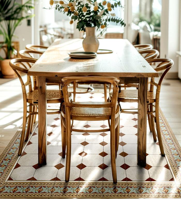 beija Italiano Merlot Vinyl Rug