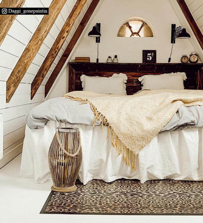 Beija Leopard Vinyl Rug