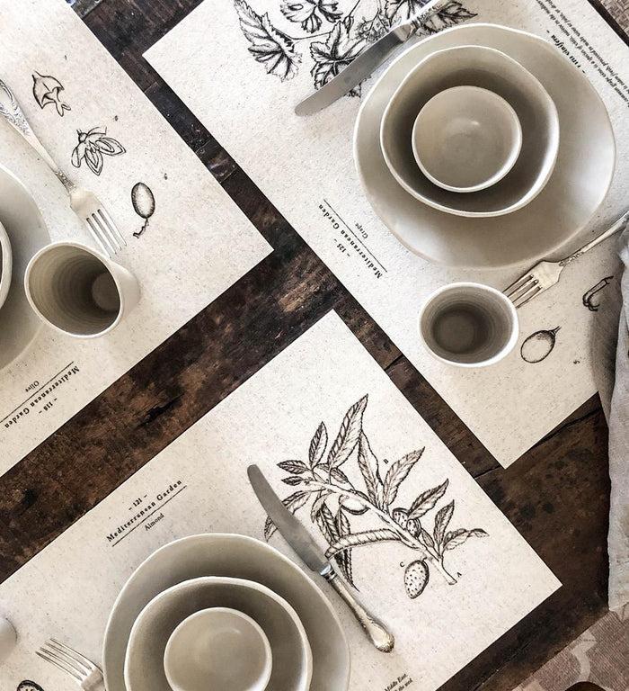 Beija Meditererranean Garden Vinyl Table Placemat