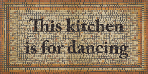 Beija Mosaic Vinyl Rug