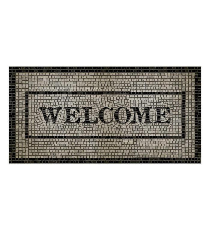 Beija Mosaic Welcome Vinyl Rug