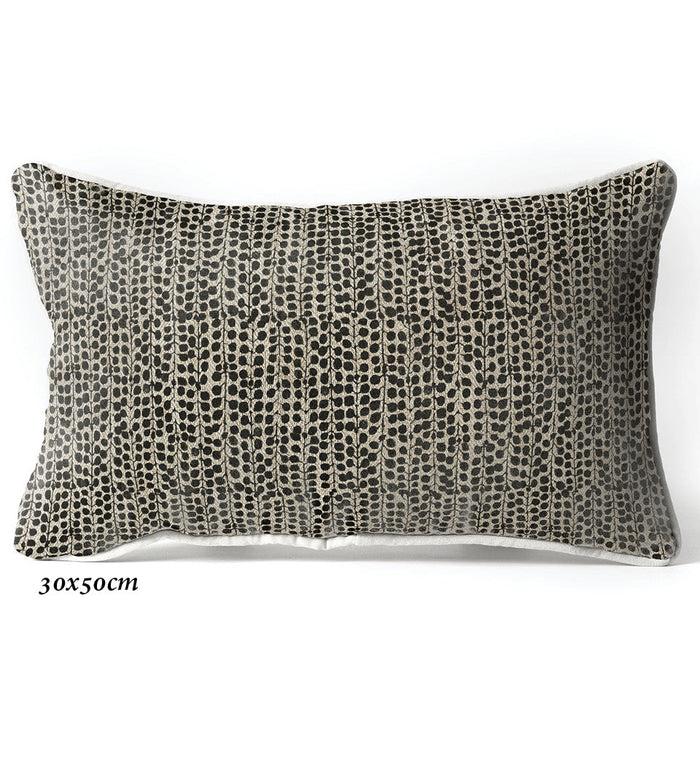 Beija Poppy Black Cushion – Beija Flor World