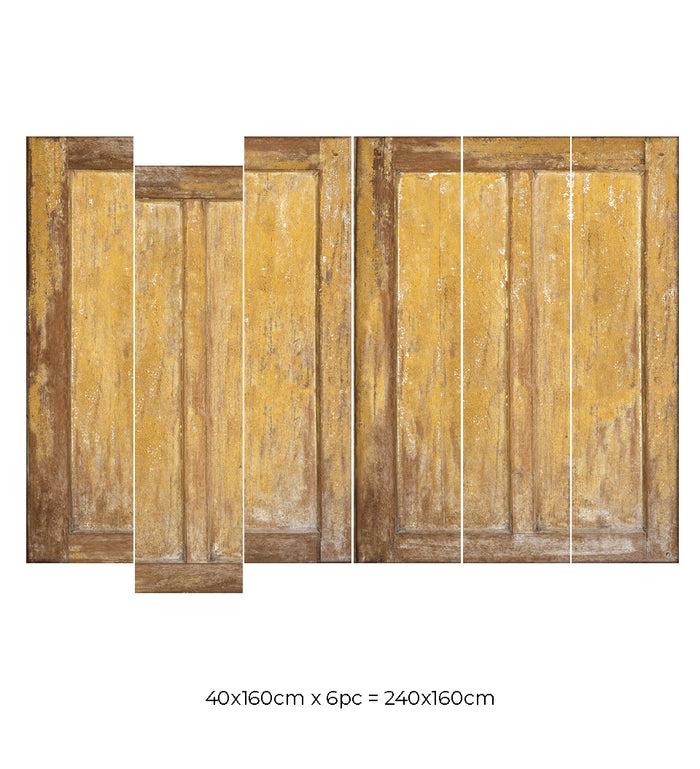 Beija Provence Yellow - KAMI Fresco DIY Wallpaper