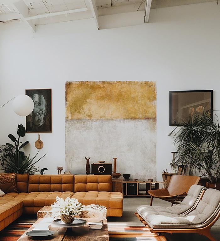 beija Provence Yellow - KAMI Fresco DIY wallpaper